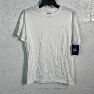 Men's Champion Classic Jersey Tee, Small, White